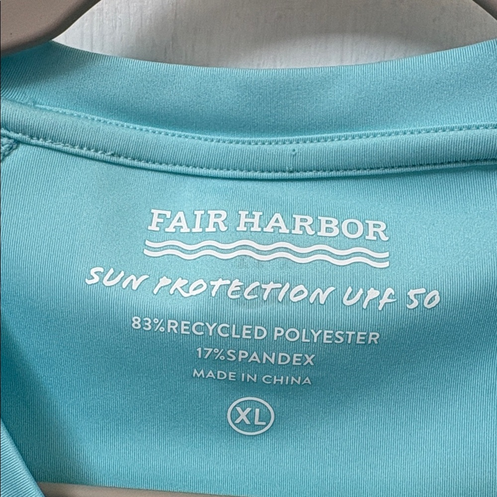 Fair Harbor Aqua Sun Protection UV Protection Shirt Seaside - Picture 2 of 4